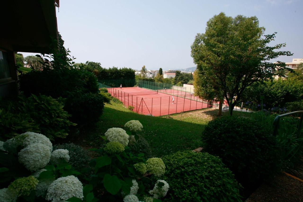 Le Tamaris - Terrasse Vue Sur Mer - Piscine, Tennis & Jardin Apartment Antibes Exterior photo